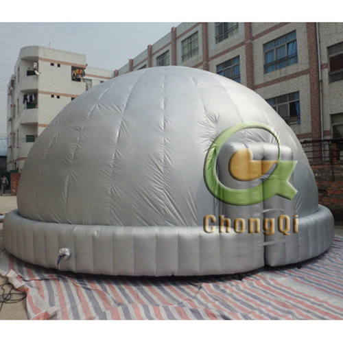 inflatable projective tents